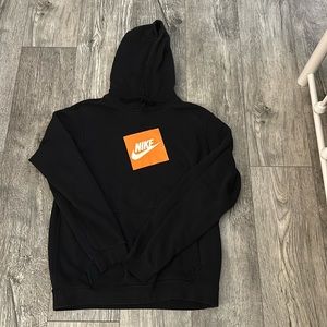 Black and Orange men’s Nike Hoodie